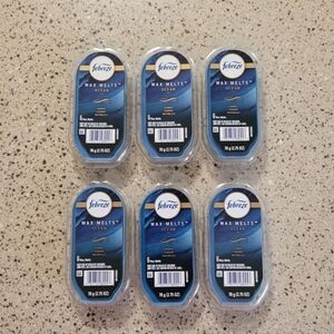 6 Febreze Ocean Wax Melts 6 Wax Melts Per Pack Hinoki Ginger Waterlily HTF